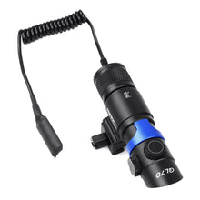 Load image into Gallery viewer, GL70G Hunting Rifle Green Laser Sight Scope Crossbow Laser Sight Adjustable with Mounts