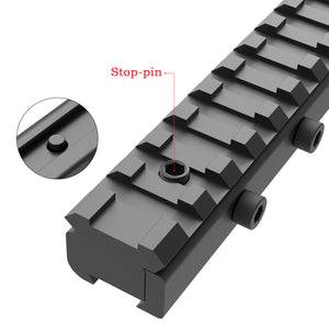 11mm 3/8" Dovetail To 7/8" 20mm Picatinny Rail Adapter Converter