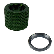 Load image into Gallery viewer, .223 1/2x28" Nitride Muzzle Thread Protector with Crush Washer AR-15