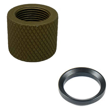 Load image into Gallery viewer, .223 1/2x28" Nitride Muzzle Thread Protector with Crush Washer AR-15
