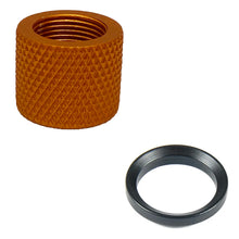Load image into Gallery viewer, .223 1/2x28" Nitride Muzzle Thread Protector with Crush Washer AR-15