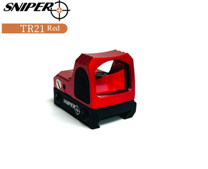 Sniper TR21 3MOA Reflex Sight Red Dot Sight for Rifles, Shortguns and Pistols Compatible with Picatinny/Weaver Rail, Waterproof, Shockproof (Red)