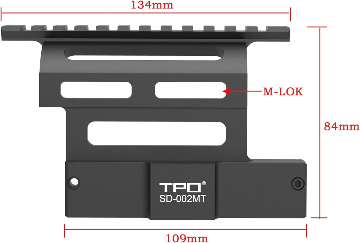 TPO AK Side Mount AK Accessory w/ M-Lock Base – Texas Precision