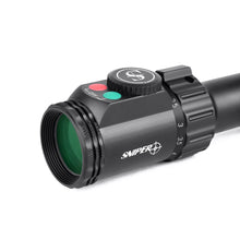 Load image into Gallery viewer, Sniper ST 1-4X28 AR Tactical Rifle Scope Combo Red/Green Illuminated Reticle, Flash Light, RED Dot sight and Reflex Dot Sight