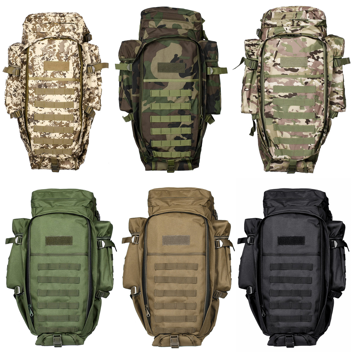 Molle Army Carry side bag Tactical Gun Range utility backpack