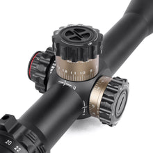 Load image into Gallery viewer, Sniper VT 5-25x56 FFP First Focal Plane 35mm tubeRifle Scope, Red Green Blue Illuminated Long Range Riflescope, Side Parallax Adjustment