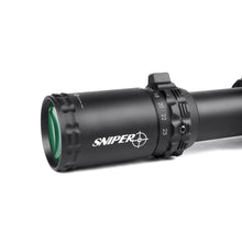 Load image into Gallery viewer, Sniper VT 5-25x56 FFP First Focal Plane 35mm tubeRifle Scope, Red Green Blue Illuminated Long Range Riflescope, Side Parallax Adjustment