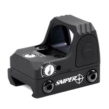 Load image into Gallery viewer, Sniper TR21 3MOA Reflex Sight Red Dot Sight for Rifles, Shortguns and Pistols Compatible with Picatinny/Weaver Rail, Waterproof, Shockproof