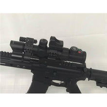 Load image into Gallery viewer, Sniper ST 1-4X28 AR Tactical Rifle Scope Combo Red/Green Illuminated Reticle, Flash Light, RED Dot sight and Reflex Dot Sight