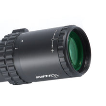 Load image into Gallery viewer, Sniper VT 1-6X28 FFP First Focal Plane (FFP) Scope 35mm Tube with Red/Green Illuminated Reticle