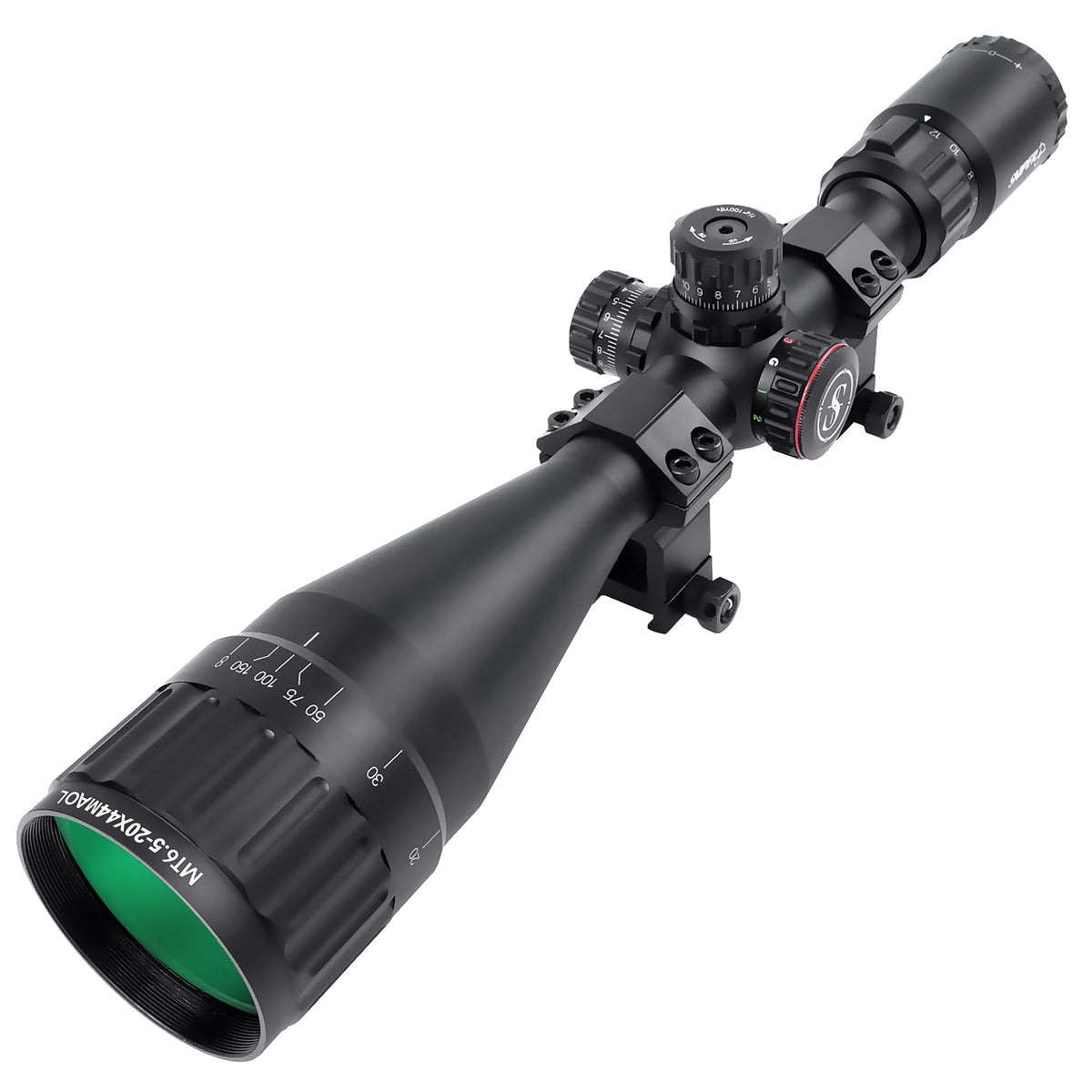 Sniper MT 6.520x44 AOL Rifle Scope Texas Precision Optics Inc