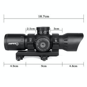 Sniper RD35L 3MOA Red Dot Sight Fits 20mm Picatinny/Weaver Rail 35mm Tube Red Dot