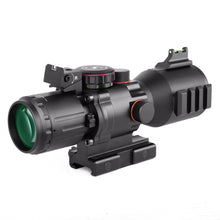 Load image into Gallery viewer, Sniper GII PM3.5X40 Prism Scope with Red, Green Illuminated Rapid Range Reticle