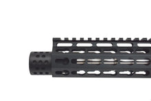 Load image into Gallery viewer, AR-15 1/2x28 Micro Slip Over Shroud with Multi Port Muzzle Brake 223/556/22LR