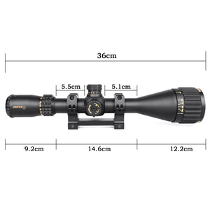 Sniper ND 4.5-18x56 AOGL Scope 30mm Tube with Red, Green Illuminated Glass Etched Reticle
