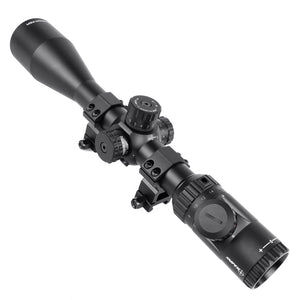 SNIPER MK 6-24X50 SAL Hunting Rifle Scope Red/Green/Blue Illuminated Mil Dot Reticle