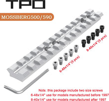 Load image into Gallery viewer, Mossberg 500/590/835 Scope Base (Silver)