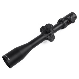 MK 6.5-20x42 SAL Rifle Scope, Glass Etched Red/Green Illuminated Reticle with Heavy Duty Scope Rings and Lens Covers