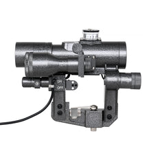 Load image into Gallery viewer, AK Scope SVD Dragunov 1x30mm Red Dot Sight, Red Laser, Flashlight Combo SD1X30 Combo