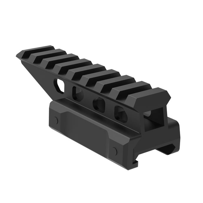 Picatinny Rail Riser Mount Picatinny Red Dot Riser Mount 0.88“ Height 2.5
