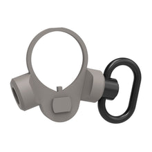 Load image into Gallery viewer, QD-Y AR-15 Ambi Adapter Mount Point w/ Push Botton QD Sling Swivel Receiver End Plate (BLACK/GREEN/TAN)