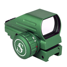 Load image into Gallery viewer, RD22 (Green) Red &amp; Green Dot Sight 4 Reticles Reflex Sight