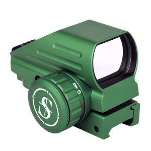RD22 (Green) Red & Green Dot Sight 4 Reticles Reflex Sight