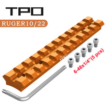 Load image into Gallery viewer, Ruger 1022 10/22 Scope Base (Orange)