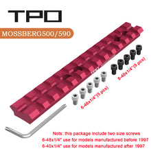 Load image into Gallery viewer, Mossberg 500/590/835 Scope Base (Red)