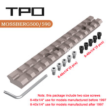 Load image into Gallery viewer, Mossberg 500/590/835 Scope Base (Tan)