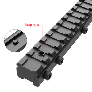 11mm 3/8" Dovetail To 7/8" 20mm Picatinny Rail Adapter Converter