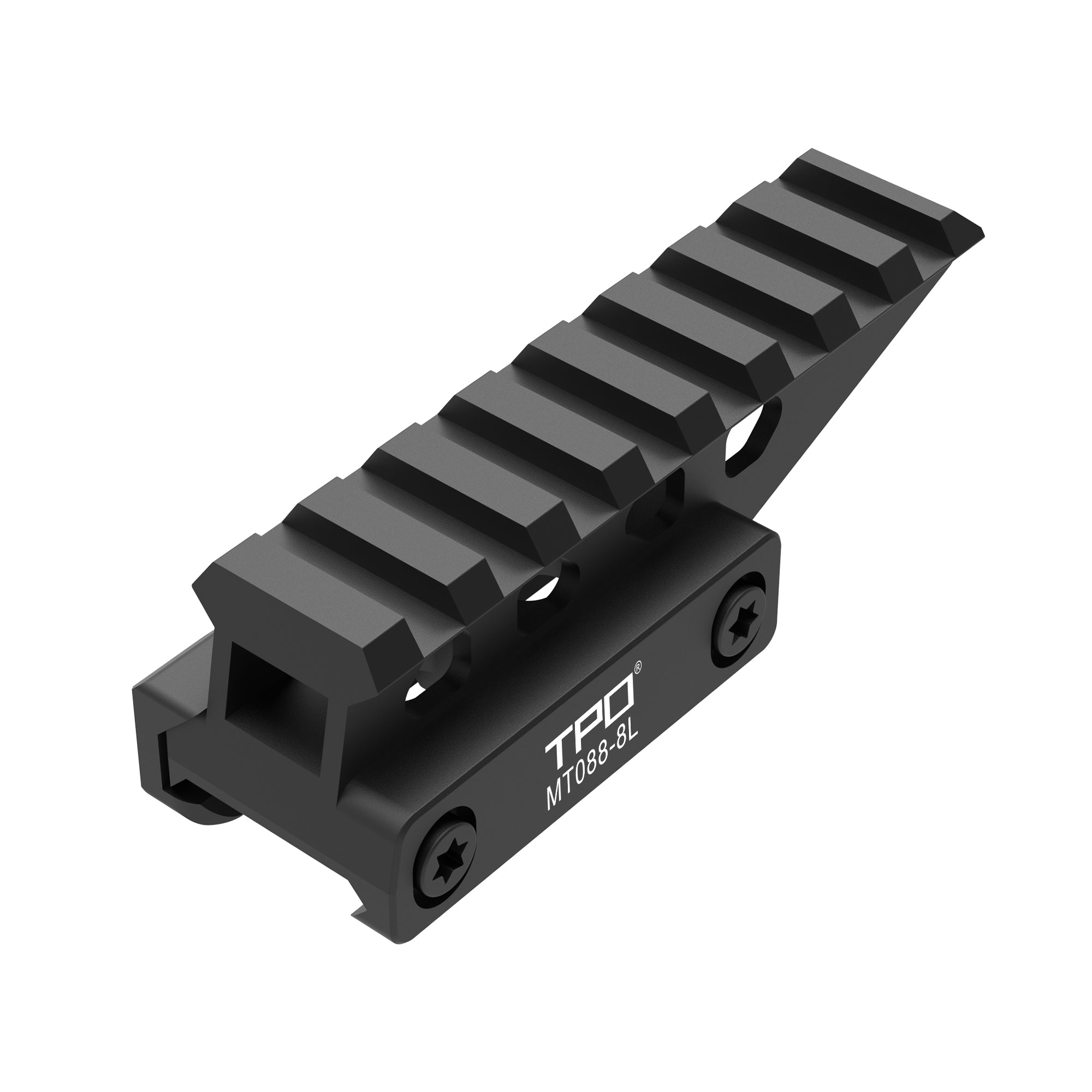 Optics Riser Rail Picatinny Rail Riser Mount Picatinny Red Dot Riser Mount 0.88“ Height ...