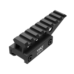 Picatinny Rail Riser Mount Picatinny Red Dot Riser Mount 0.88“ Height 2.5" Long 8-Slot (MT088-8L)