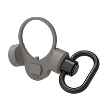 Load image into Gallery viewer, QD-Y AR-15 Ambi Adapter Mount Point w/ Push Botton QD Sling Swivel Receiver End Plate (BLACK/GREEN/TAN)
