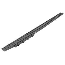 Load image into Gallery viewer, 3/8" 11mm to 7/8" 20mm Dovetail to Picatinny Adapter Mount, Low Profile Dovetail to Picatinny Rail 11mm to 21mm Picatinny Riser Mount (DV11-34S)
