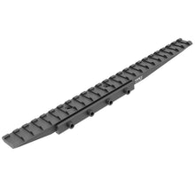 Load image into Gallery viewer, 3/8" 11mm to 7/8" 20mm Dovetail to Picatinny Adapter Mount, Low Profile Dovetail to Picatinny Rail 11mm to 21mm Picatinny Riser Mount (DV11-24S)