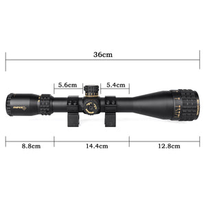 Sniper NT-HD 4-16X50 AOGL Scope with Red, Green Illuminated Reticle
