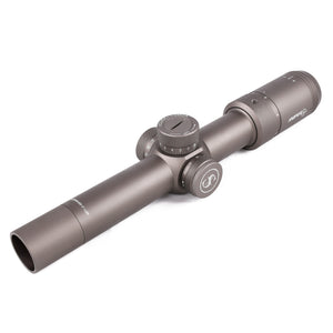 MT1.2-6x24 Compact Riflescope for Hunting, 30mm Tube, Multi-Coated Lenses, Scope Mount Included