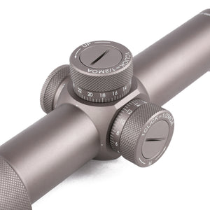 MT1.2-6x24 Compact Riflescope for Hunting, 30mm Tube, Multi-Coated Lenses, Scope Mount Included