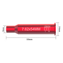 Load image into Gallery viewer, TPO 7.62x54 Red Laser Bore sighter Boresight