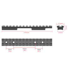 Load image into Gallery viewer, Winchester SXP/Defender/1300  Scope Base