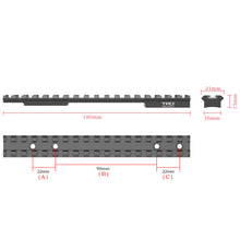Load image into Gallery viewer, Winchester XPR Long Action Scope Base  (win-xpr-la)