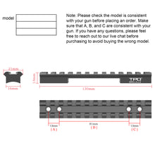 Load image into Gallery viewer, Browning BAR/BLR Long Action Scope Base（BRN-Bar-LA）