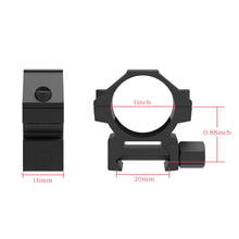 Load image into Gallery viewer, Ruger 1022 10/22 Scope Base with 1" Scope Ring