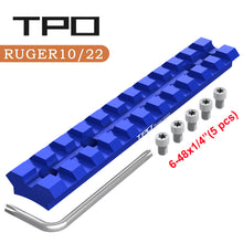 Load image into Gallery viewer, Ruger 1022 10/22 Scope Base (Blue)