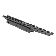 Load image into Gallery viewer, 3/8" 11mm to 7/8" 20mm Dovetail to Picatinny Adapter Mount, Low Profile Dovetail to Picatinny Rail 11mm to 21mm Picatinny Riser Mount (DV11-14S)