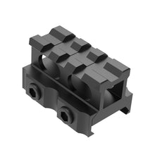 Load image into Gallery viewer, 3-Slot Riser Scope Mount 0.5 inch /0.83 inch /1 inch Picatinny Rail Riser Mount