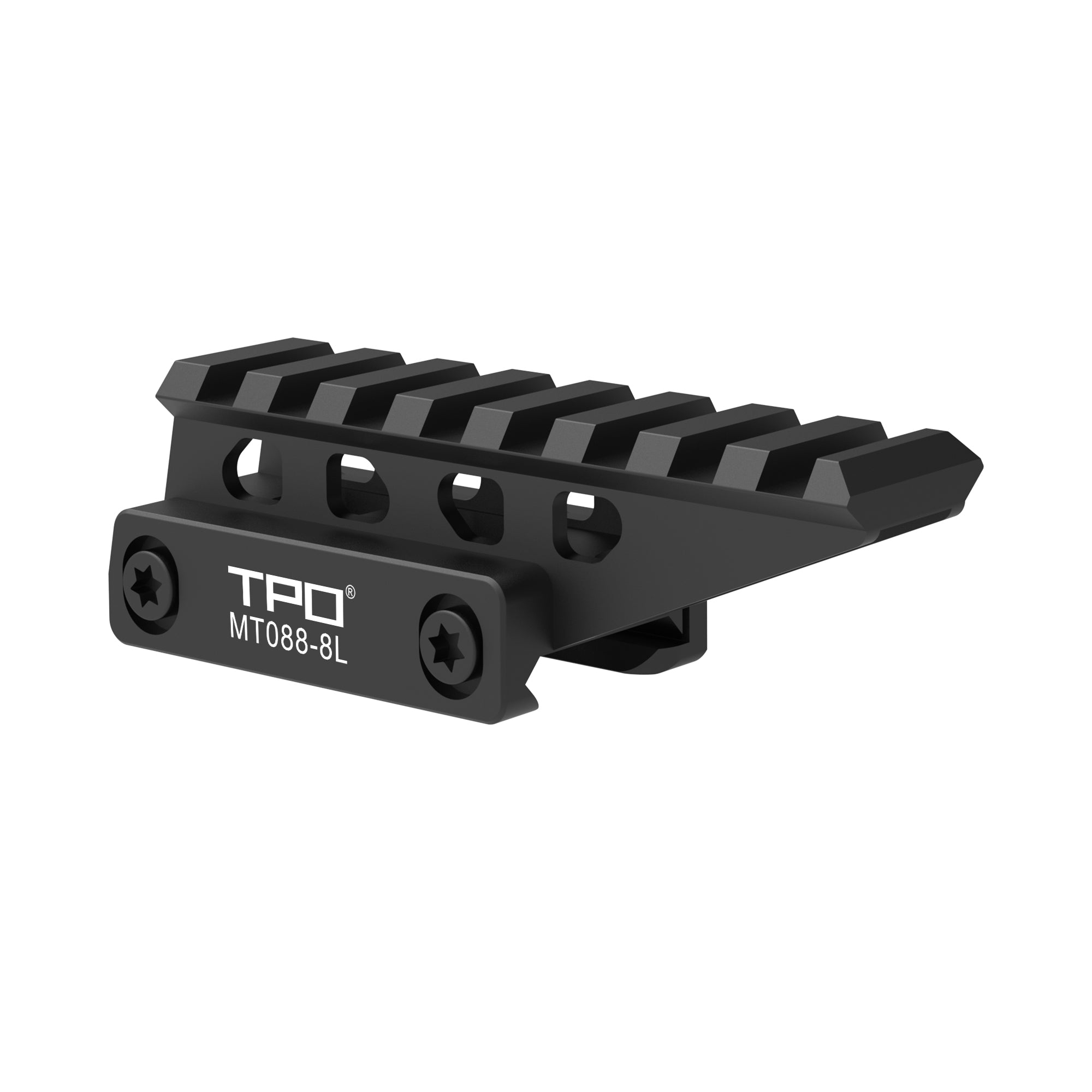 Optics Riser Rail Picatinny Rail Riser Mount Picatinny Red Dot Riser Mount 0.88“ Height ...