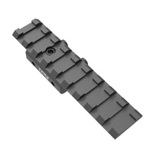 Load image into Gallery viewer, 3/8" 11mm to 7/8" 20mm Dovetail to Picatinny Adapter Mount, Low Profile Dovetail to Picatinny Rail 11mm to 21mm Picatinny Riser Mount (DV11-9S)