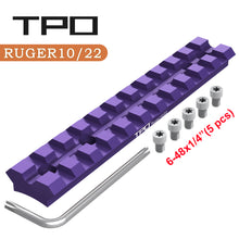 Load image into Gallery viewer, Ruger 1022 10/22 Scope Base (Purple)